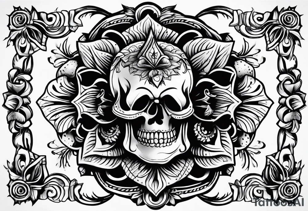 black tattoo idea