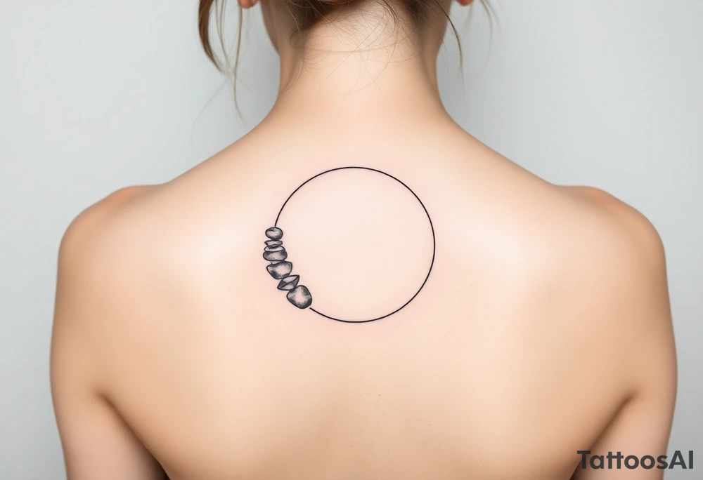 Standing stones circle tattoo idea