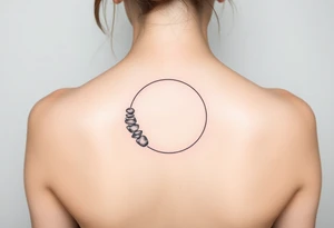 Standing stones circle tattoo idea