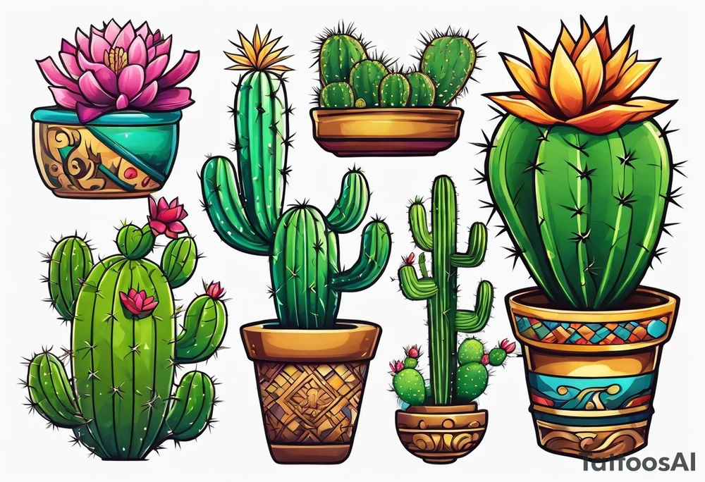 Prince among men cactus tattoo idea