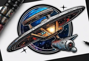 Star trek tattoo idea