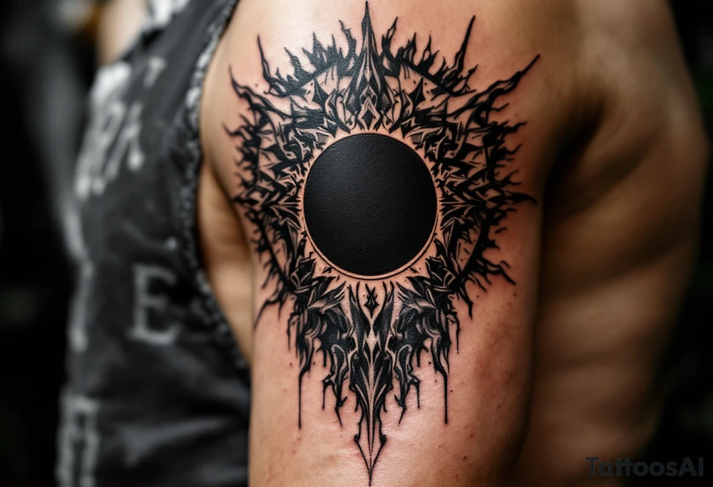 Dark Eclipse  ending everything tattoo idea