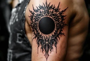 Dark Eclipse  ending everything tattoo idea