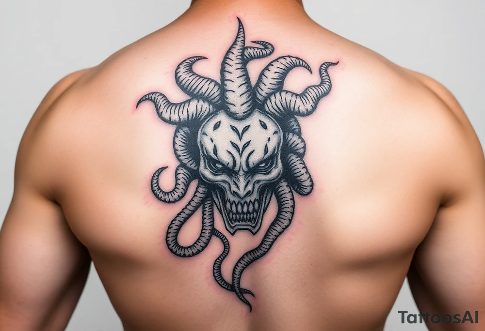 Medusa head tattoo idea