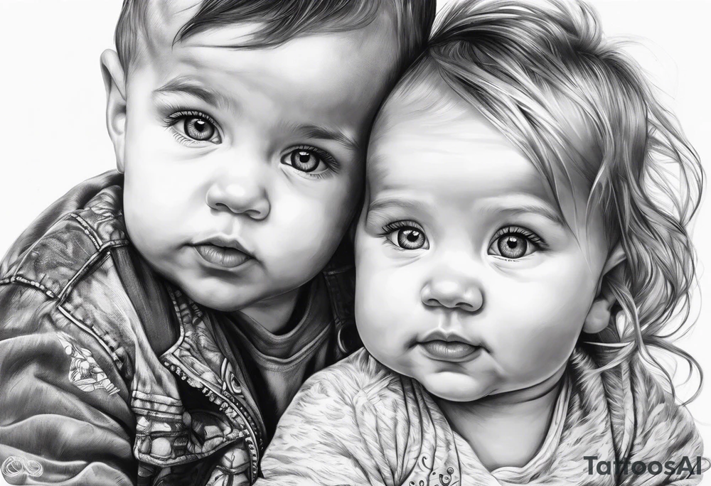 Trenton green-blaker and Brittany underhill baby would look like? tattoo idea