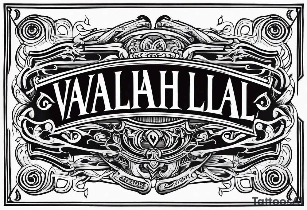 Valhalla tattoo idea