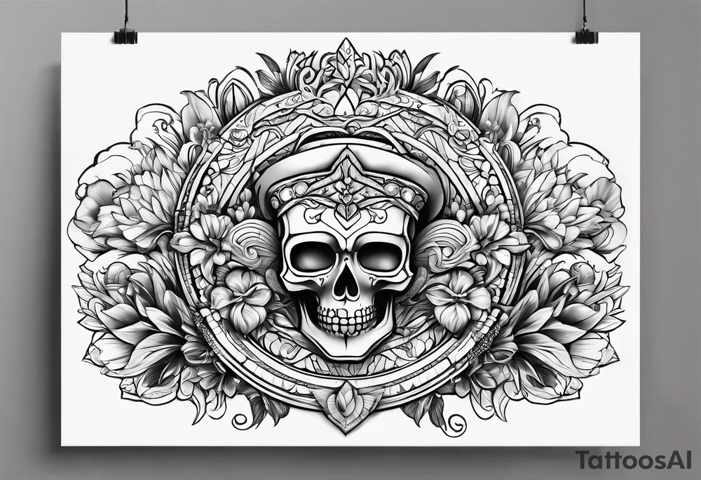 5-hydroxytryptamine tattoo idea