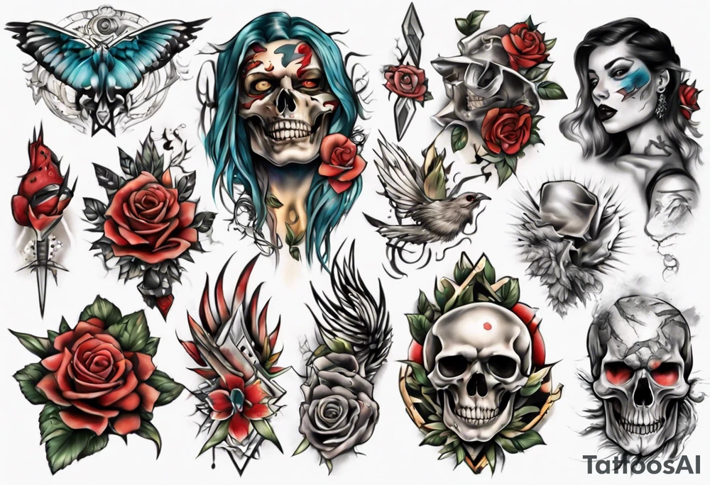 brüste tattoo idea