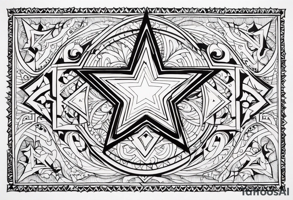 star tattoo idea
