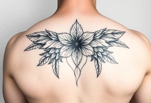 I want you to generate a tattoo to cover another one I had before this idea can be about animals or flowers. tattoo idea