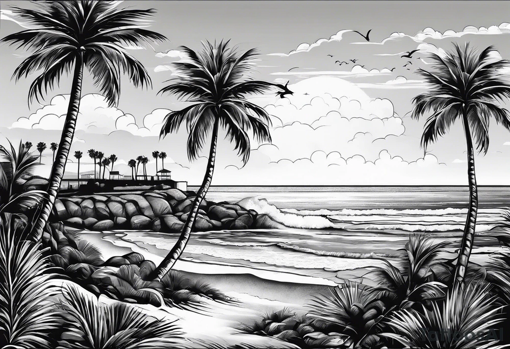 Beer Drinking
California Palm Trees Beach tattoo idea Beer Drinking
California Palm Trees Beach tattoo idea