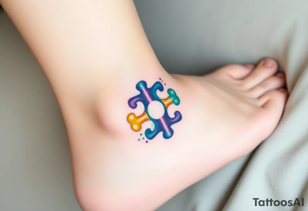 autism symbol tattoo idea