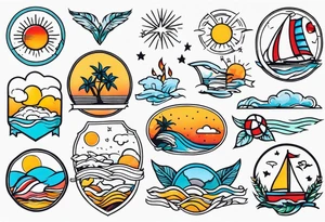 Summer tattoo ideas tattoo idea