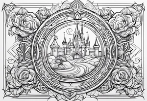 Disney characters tattoo idea