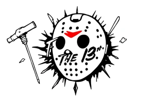 Friday the 13th tattoo idea