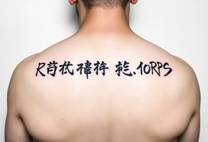 Republic of Korea
                Marine Corps
lettering to left arm tattoo idea