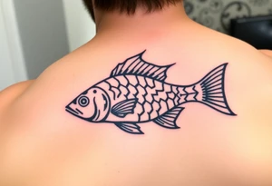 Beta fish tattoo idea