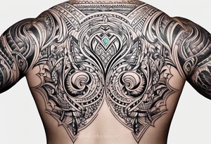 Patterns of Tribal or Abstract on forearm tattoo idea