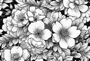 sakura tattoo idea