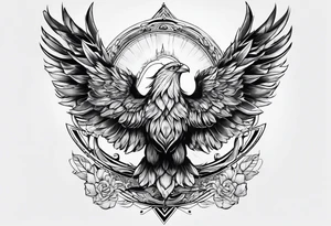 a symbol of firmness of spirit, strength and stability tattoo idea