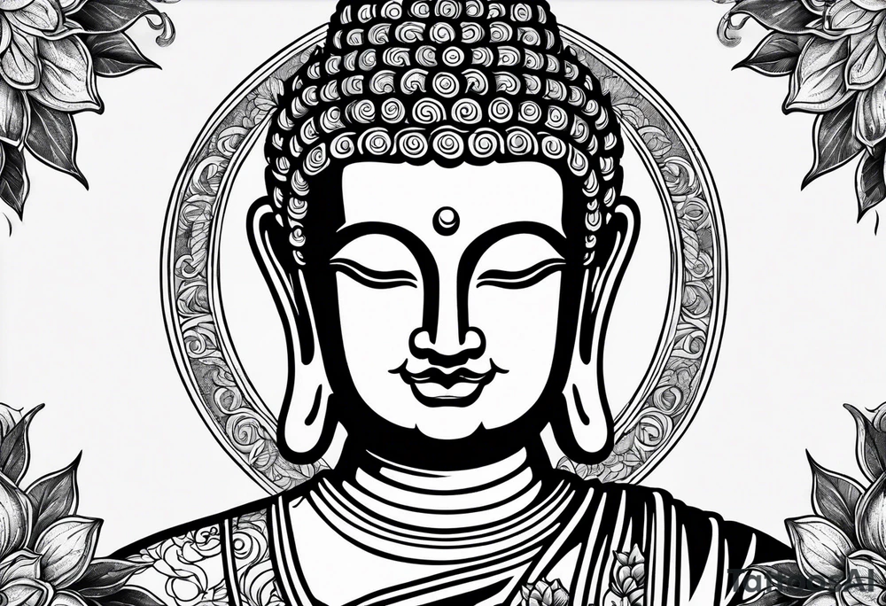 buddha tattoo idea