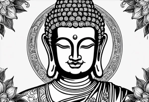 buddha tattoo idea