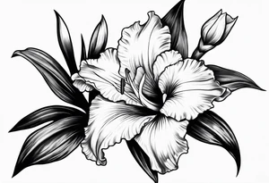 gladiolus tattoo idea
