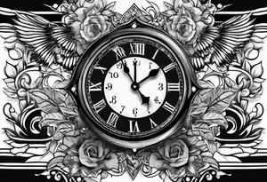 Time is now tattoo idea