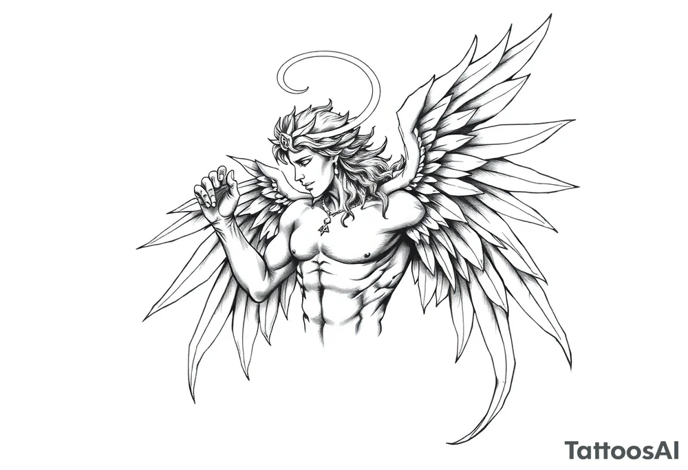 Archangel raphael tattoo idea