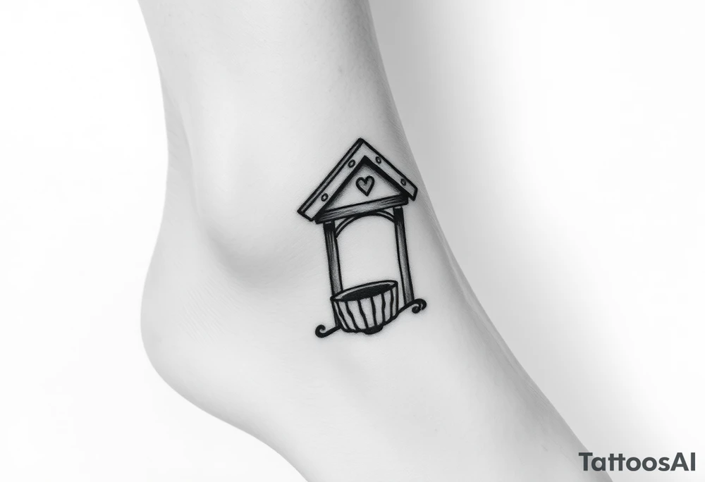 Wishing well tattoo idea