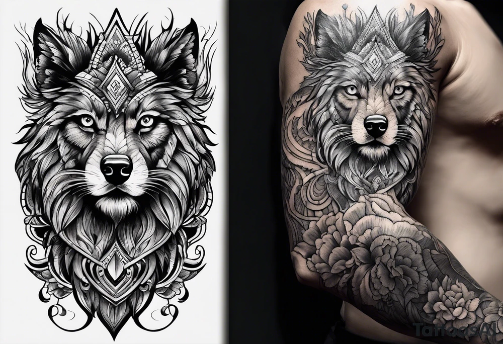bark tattoo idea