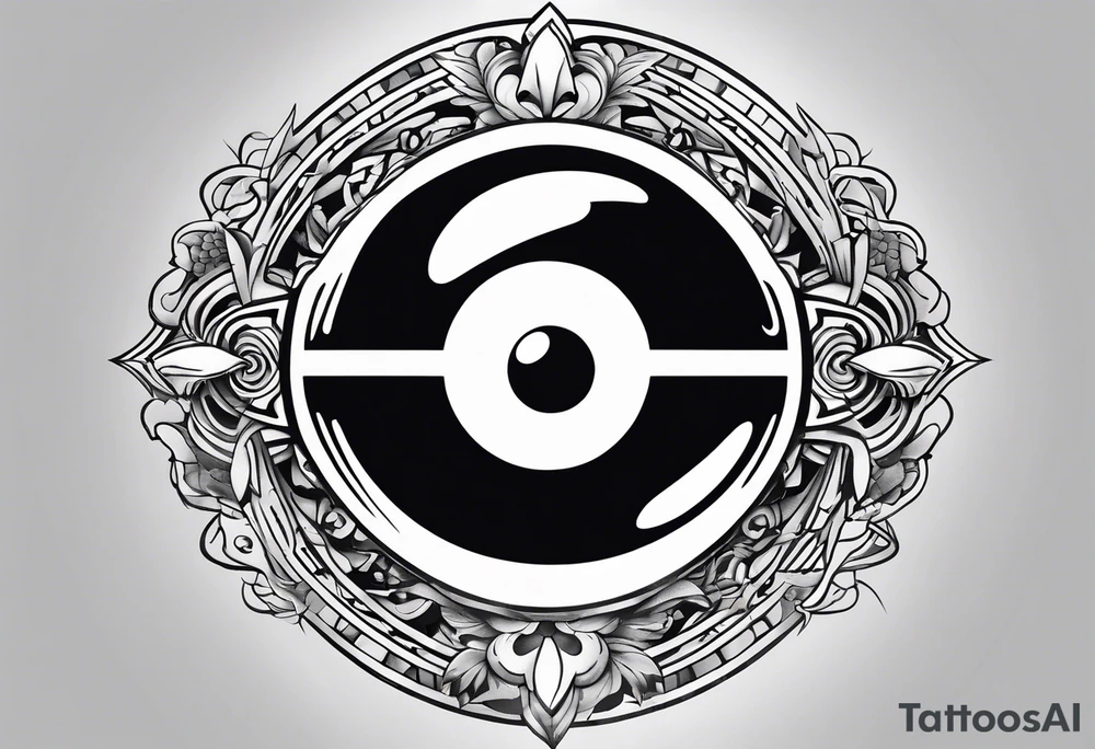 Pokeball tattoo idea