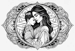 Mother passing away tattoo idea