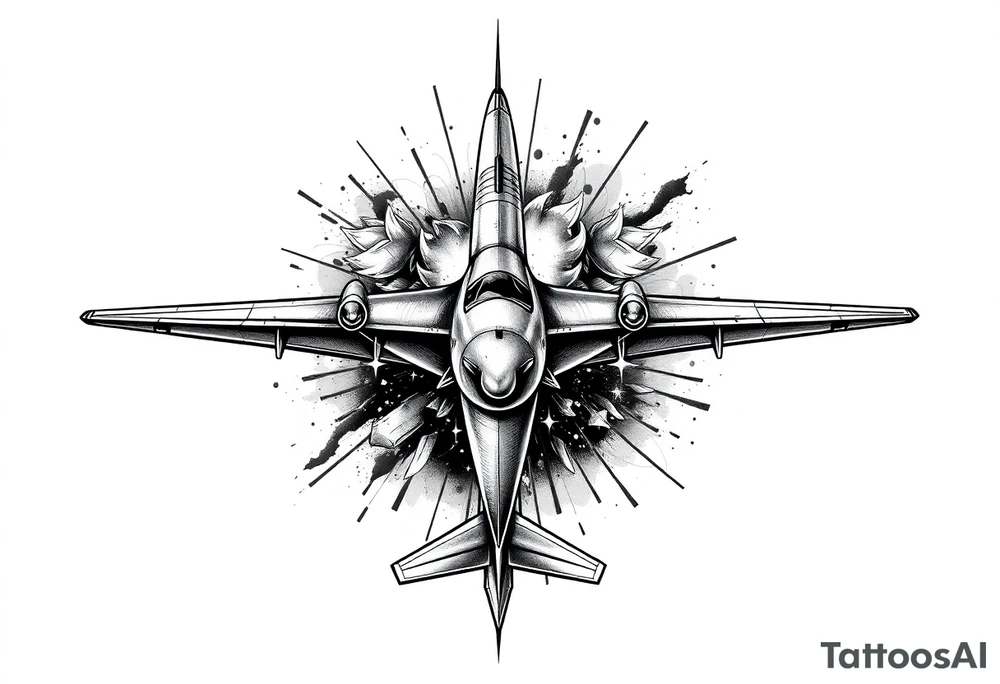aviation tattoo idea