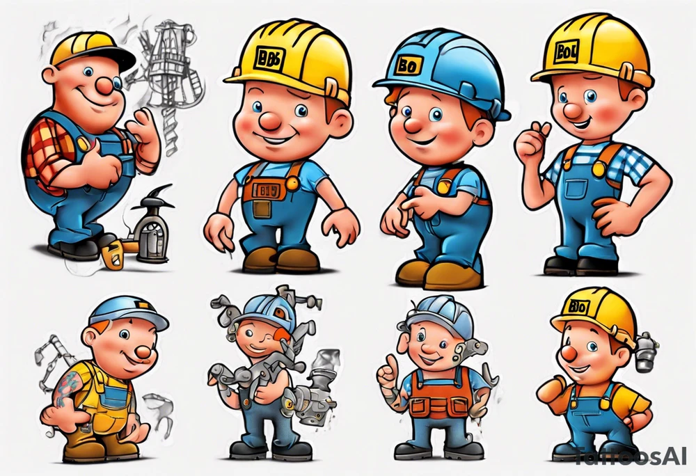 Bob The Builder tattoo idea