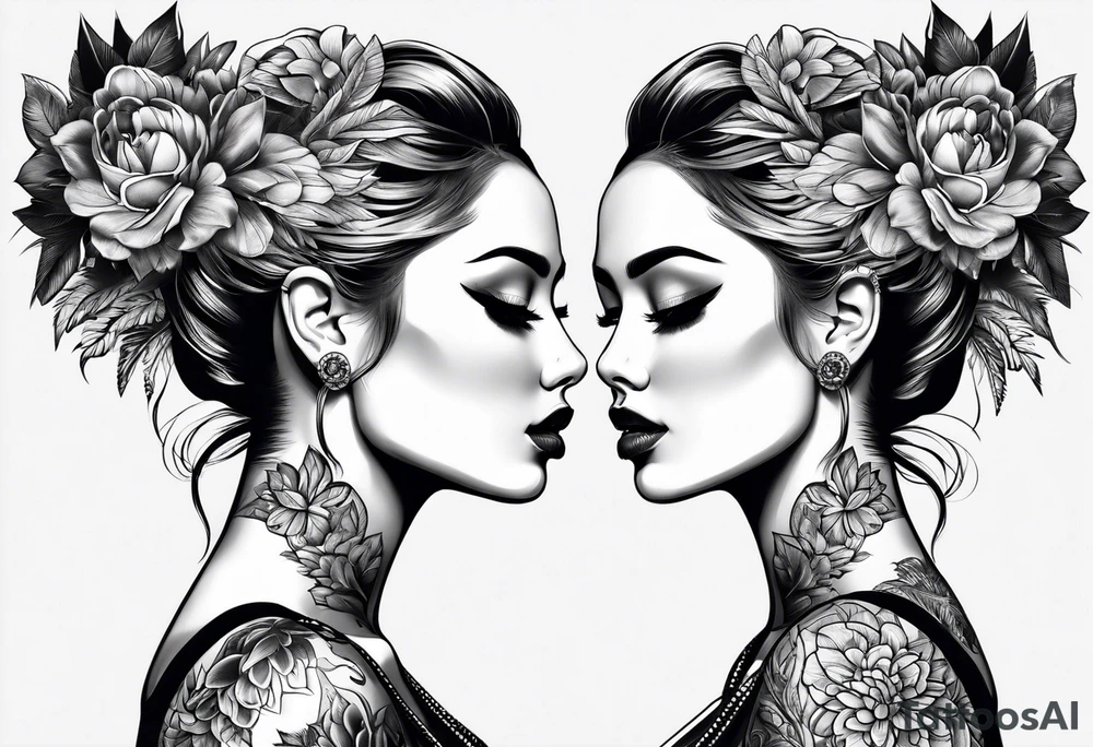 Women tattoo idea
