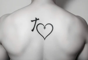 Kyori in cursive but instead of the dot in the i make it a heart tattoo idea