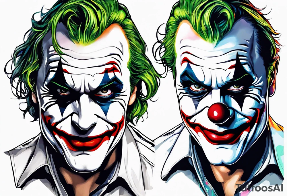 joker tattoo idea