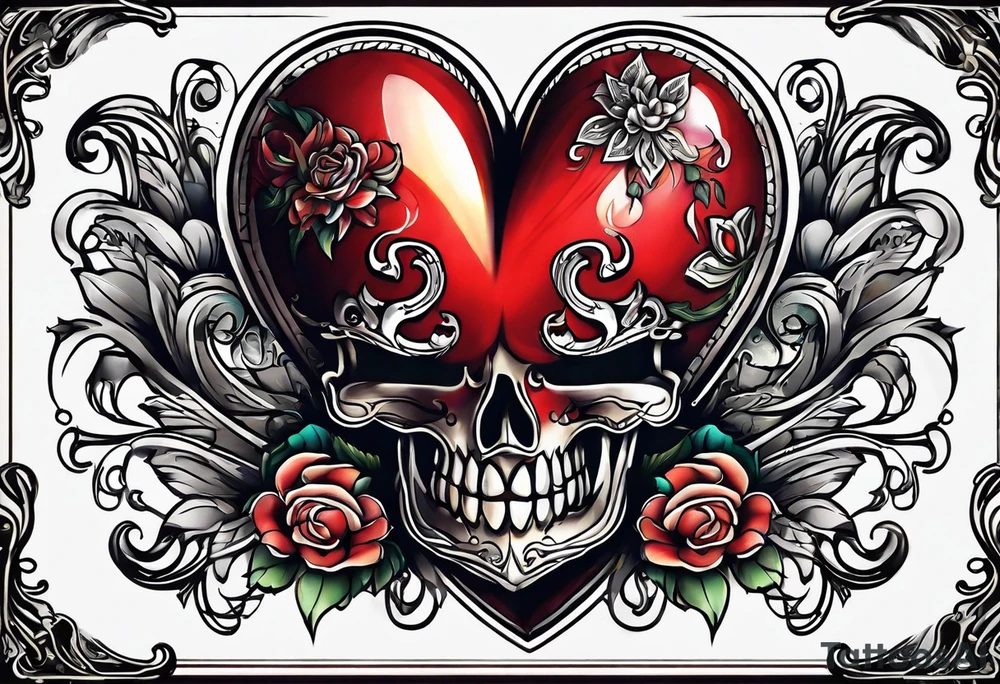 While my heart is beating tattoo idea
