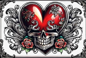 While my heart is beating tattoo idea