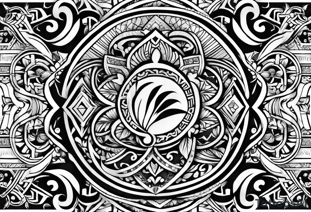 Polynesian tattoo idea