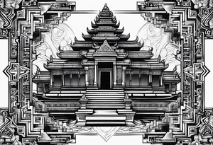 Angkor watt tattoo idea