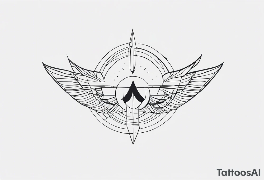 arm strength tattoo idea