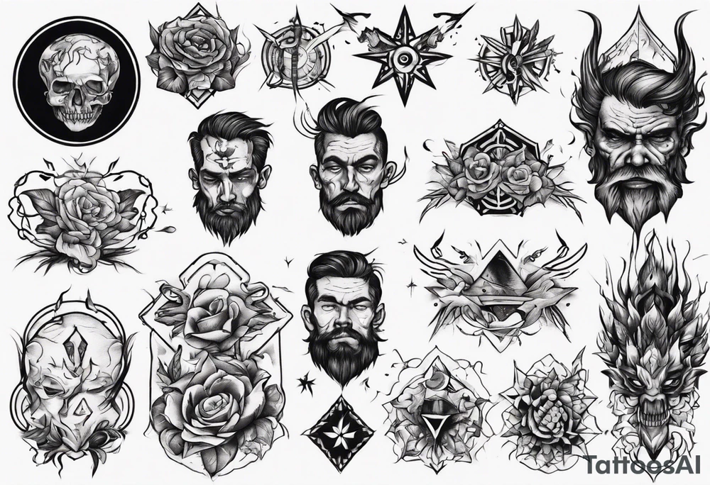 man getting a tattoo close up tattoo idea