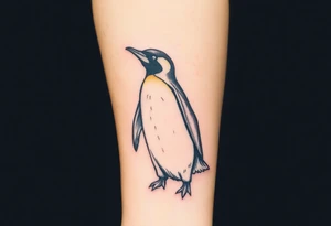 Penguin melting tattoo idea