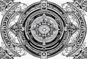 Gates of heaven tattoo idea