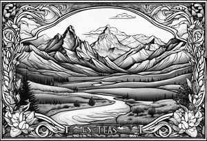 Texas, Colorado, world travel tattoo idea