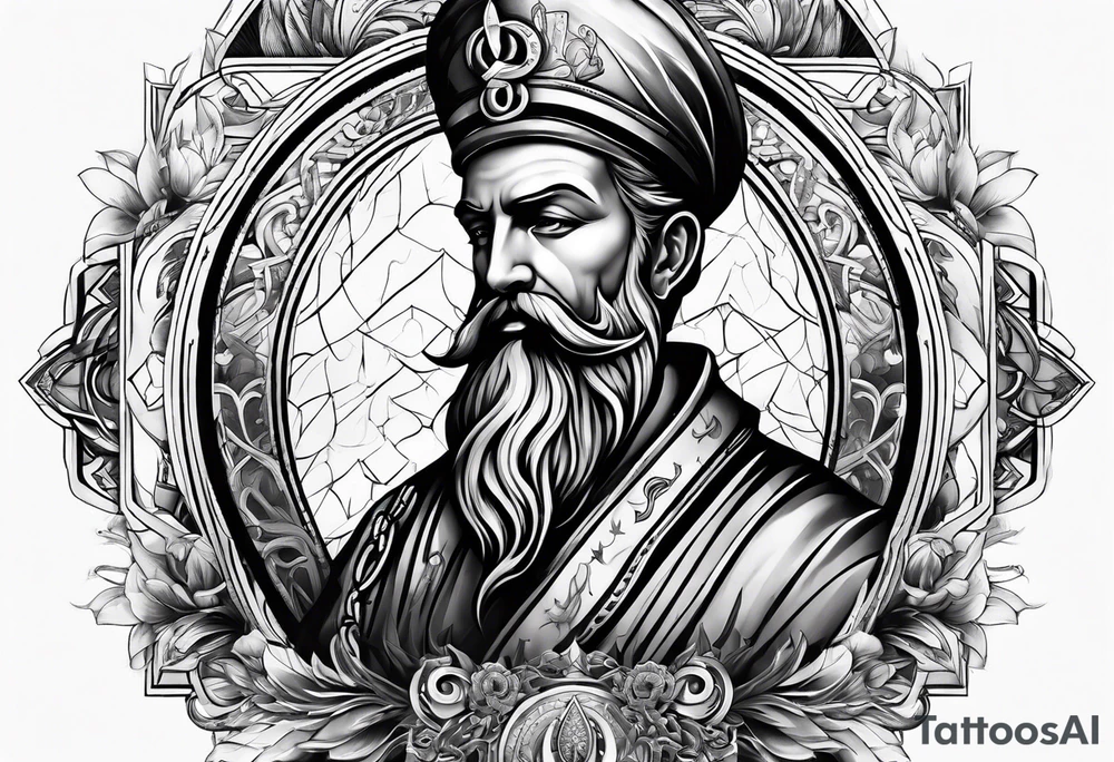 Religious sailor tattoo idea