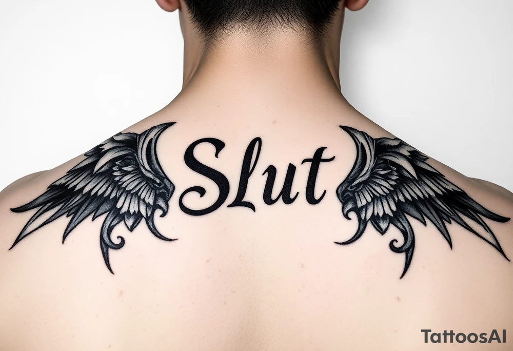 Slut tattoo idea