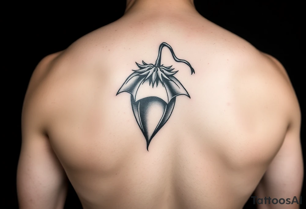 abstract nightshade tattoo idea